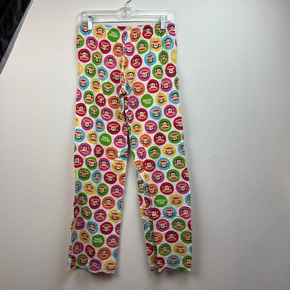 Paul Frank x Target multi color Monkey Print pajama pants /Y2K Joggers - Picture 5 of 7